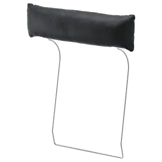 VIMLE headrest, Grann/Bomstad black, Width 70 x Depth 13 x Height 20 cm