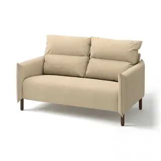 MANNARP 2-seat sofa, Saxemara grey-beige, Depth 95 x Width 158 cm