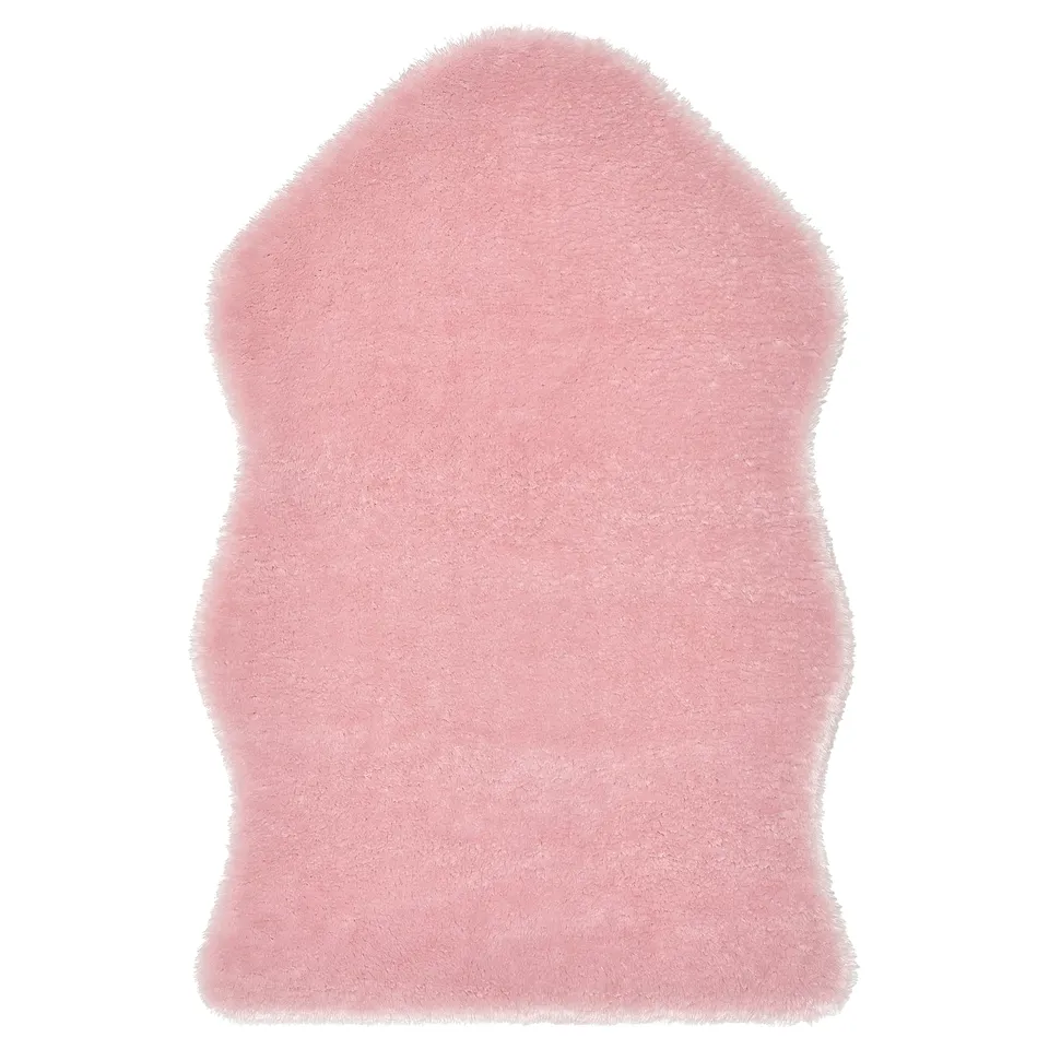 TOFTLUND Rug, pink, 55x85 cm