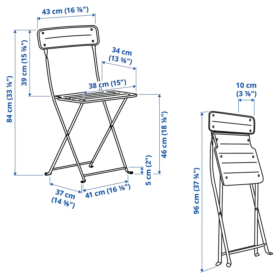 part: SUNDSÖ folding chair