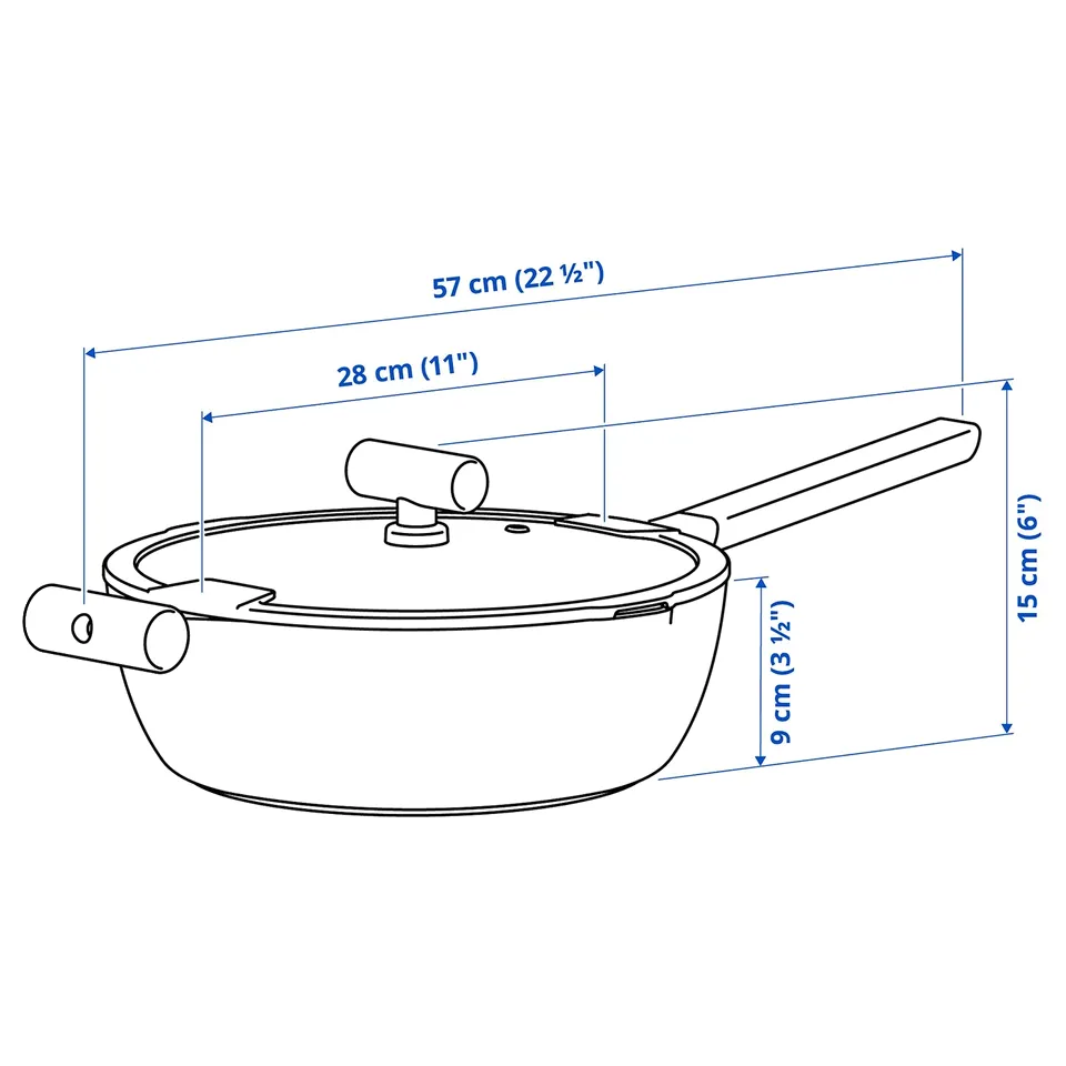 Illustration with measurements for the product: KLIPPFISK.