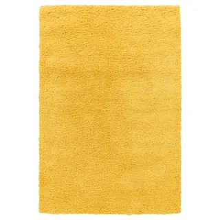 ÄRENDE rug, high pile, yellow, 120x180 cm