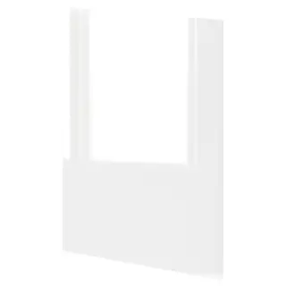 METOD 1 front for dishwasher, Ringhult light grey, 60 cm