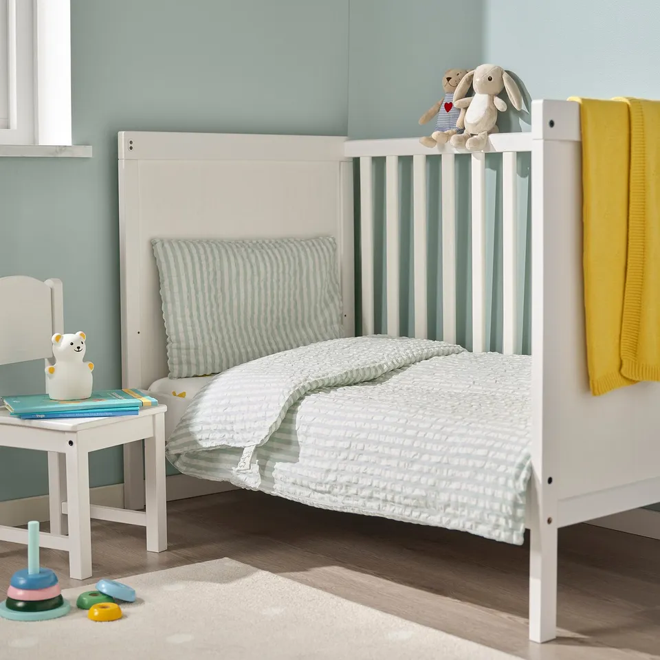 part: LEN duvet cover 1 pillowcase for cot