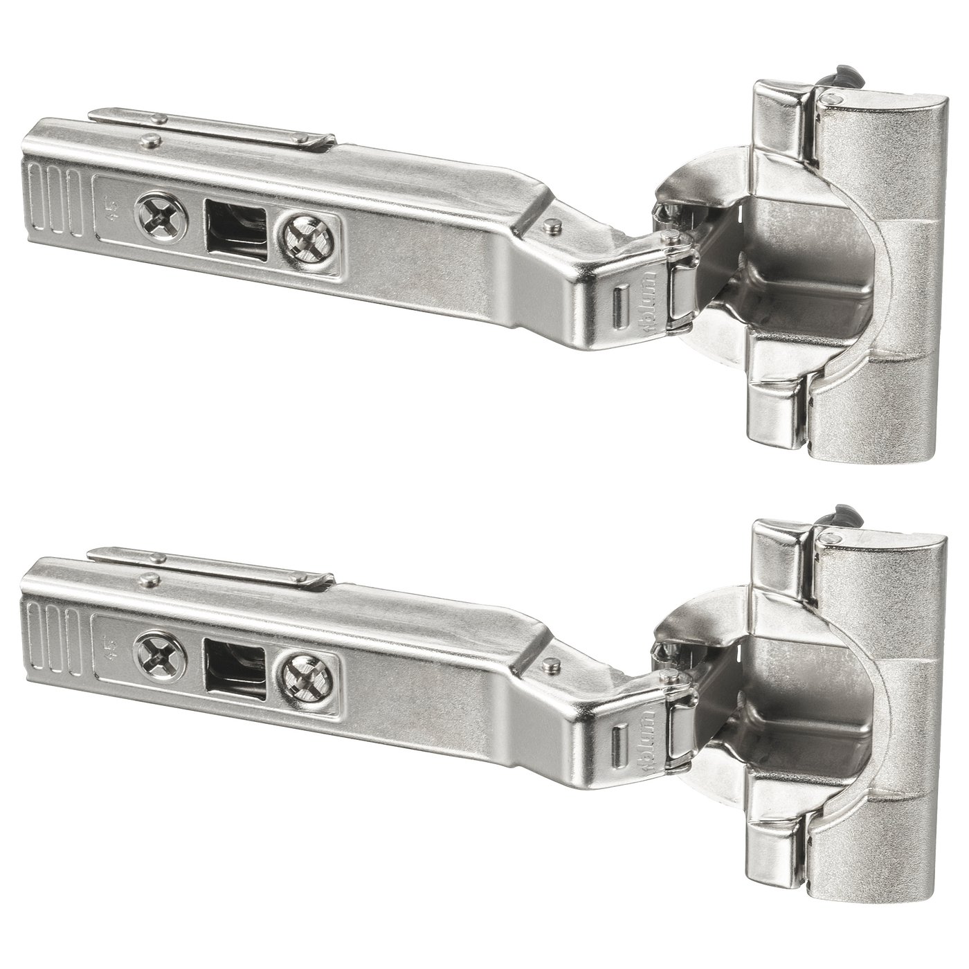 UTRUSTA hinge, 45 °