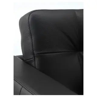 LANDSKRONA armchair frame, Grann/Bomstad black, Width 89 x Depth 89 x Height 78 cm