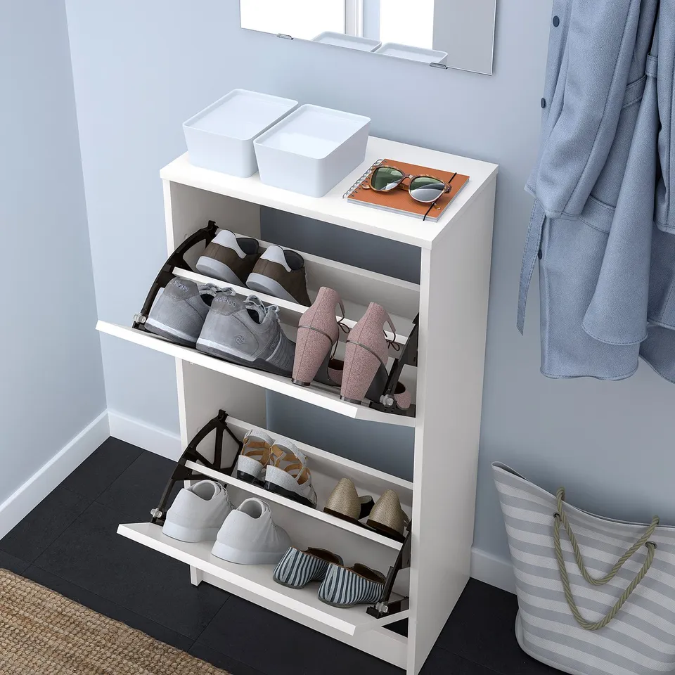 part: BISSA shoe cabinet with 2 compartments