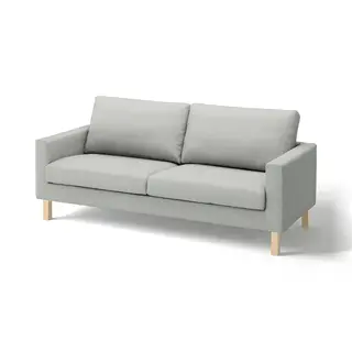 SALTSJÖBADEN cover for 3-seat sofa, Tonerud grey