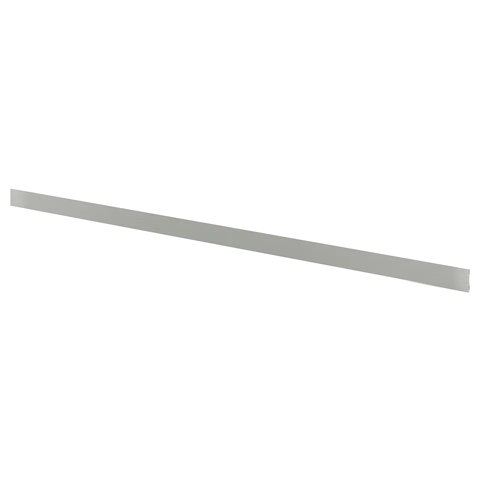 HAVSTORP light grey kitchen front, smooth, rectangular, minimalist design.