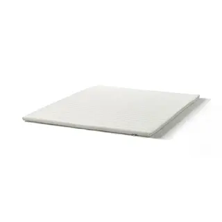 NÄSFJÄLLET mattress pad, white, 180x200 cm