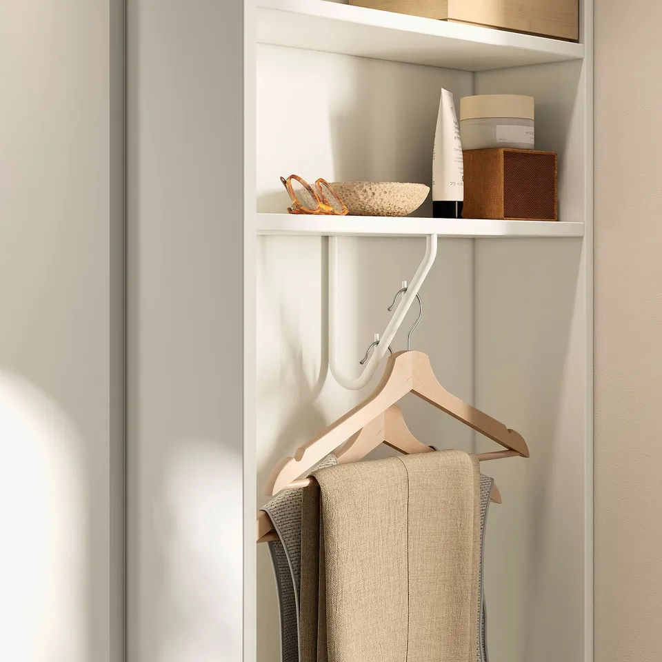 PAX Add-on end-unit, white, 20x58x236 cm