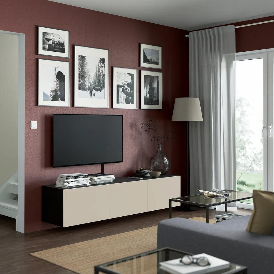 part: BESTÅ TV bench with doors