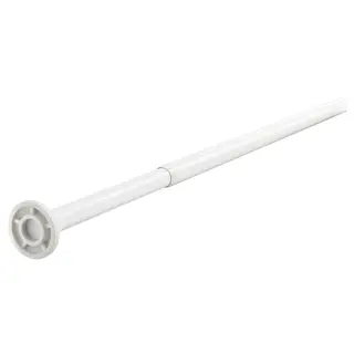 BOTAREN shower curtain rod, white, 70-120 cm