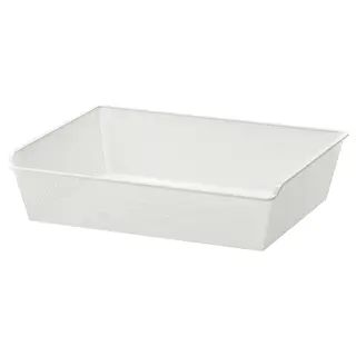 KOMPLEMENT mesh basket, white, 75x58 cm