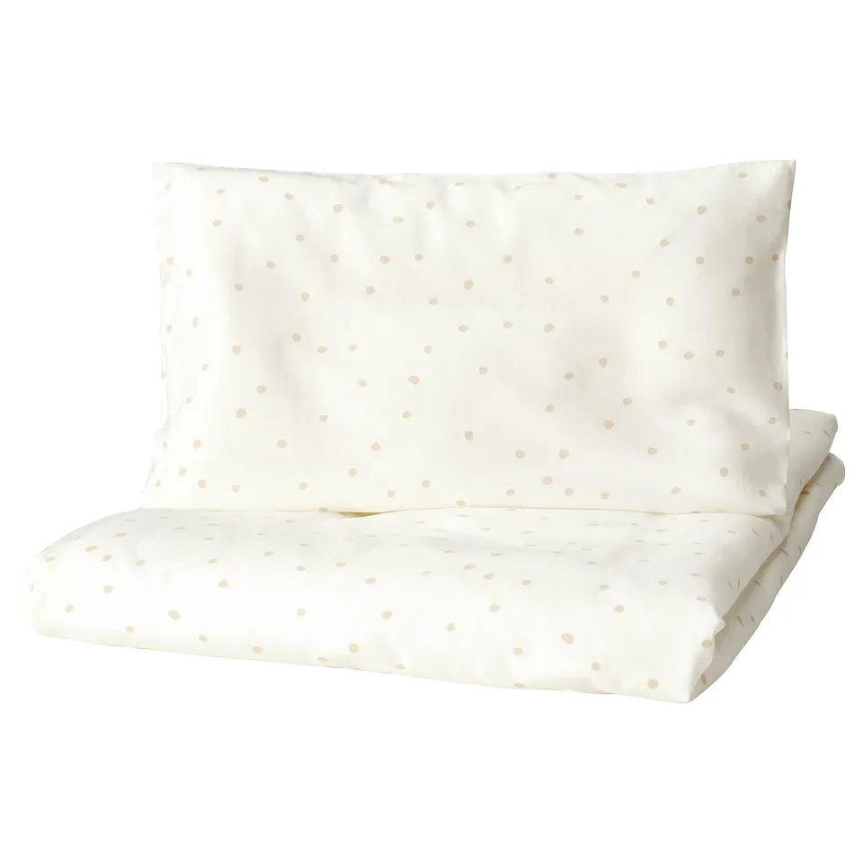 part: LEN duvet cover 1 pillowcase for cot