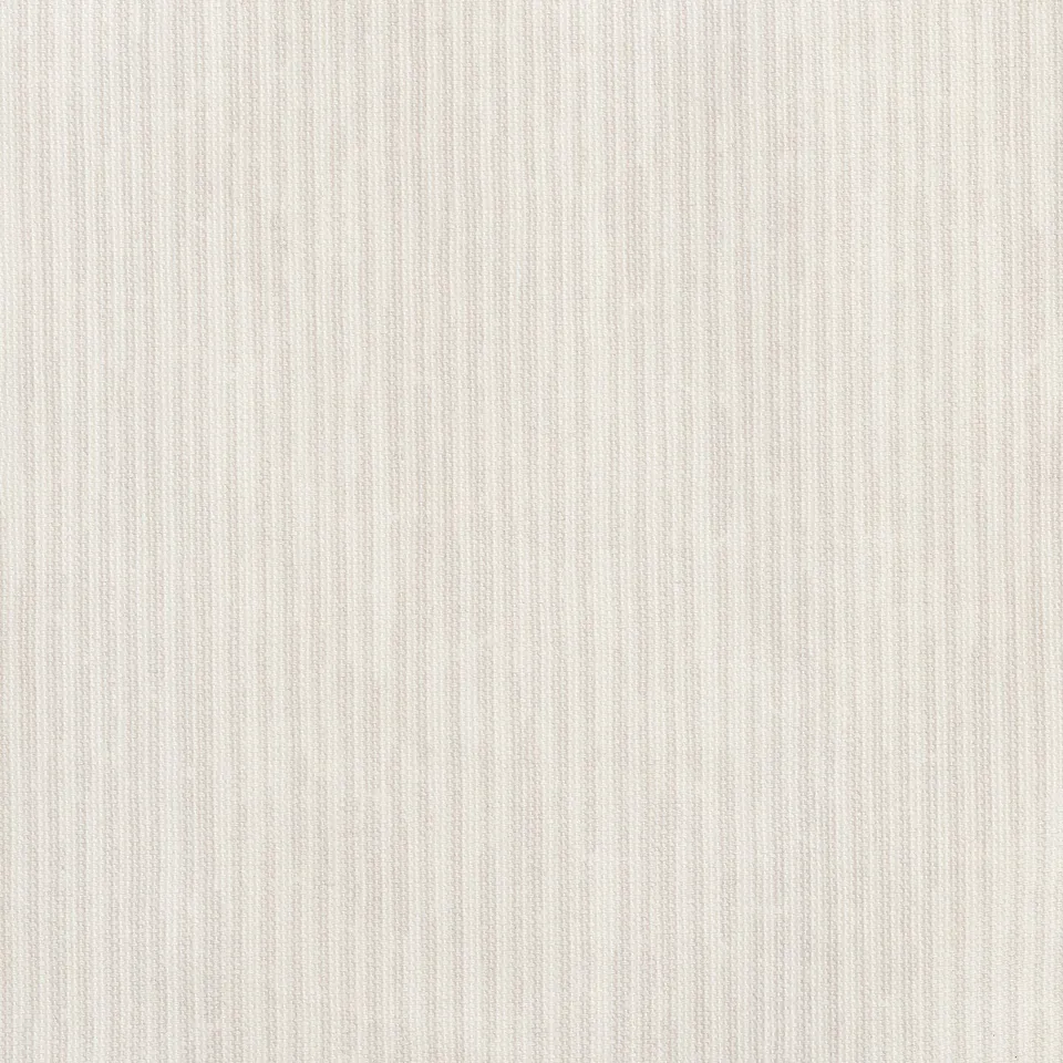 Stylish beige bed with striped pattern, clean lines, and coordinated metal parts, designed for comfort and modern aesthetics.