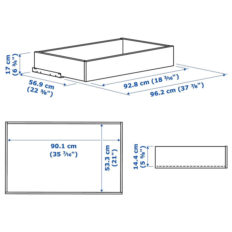 part: KOMPLEMENT drawer
