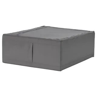 SKUBB storage case, dark grey, 43x53x19 cm