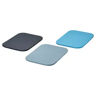IKEA 365 + chopping board, black-blue grey-blue/light blue, 22x16 cm