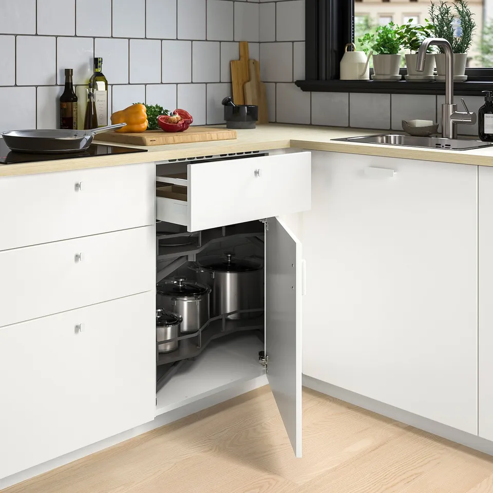 part: UTRUSTA crnr base cabinet pull-out fitting