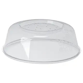PRICKIG microwave lid, grey, 26 cm