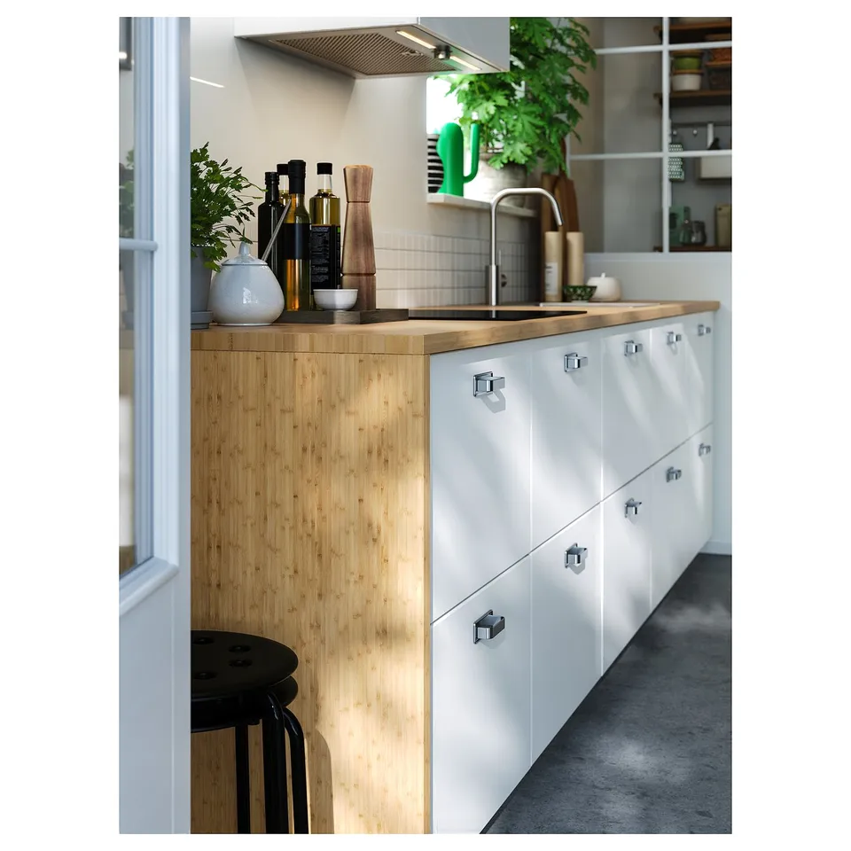 HOLMARED Worktop, bamboo/veneer, 186x2.8 cm