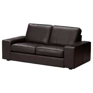 KIVIK 2-seat sofa, Grann/Bomstad dark brown, Depth 95 x Height 83 x Width 190 cm