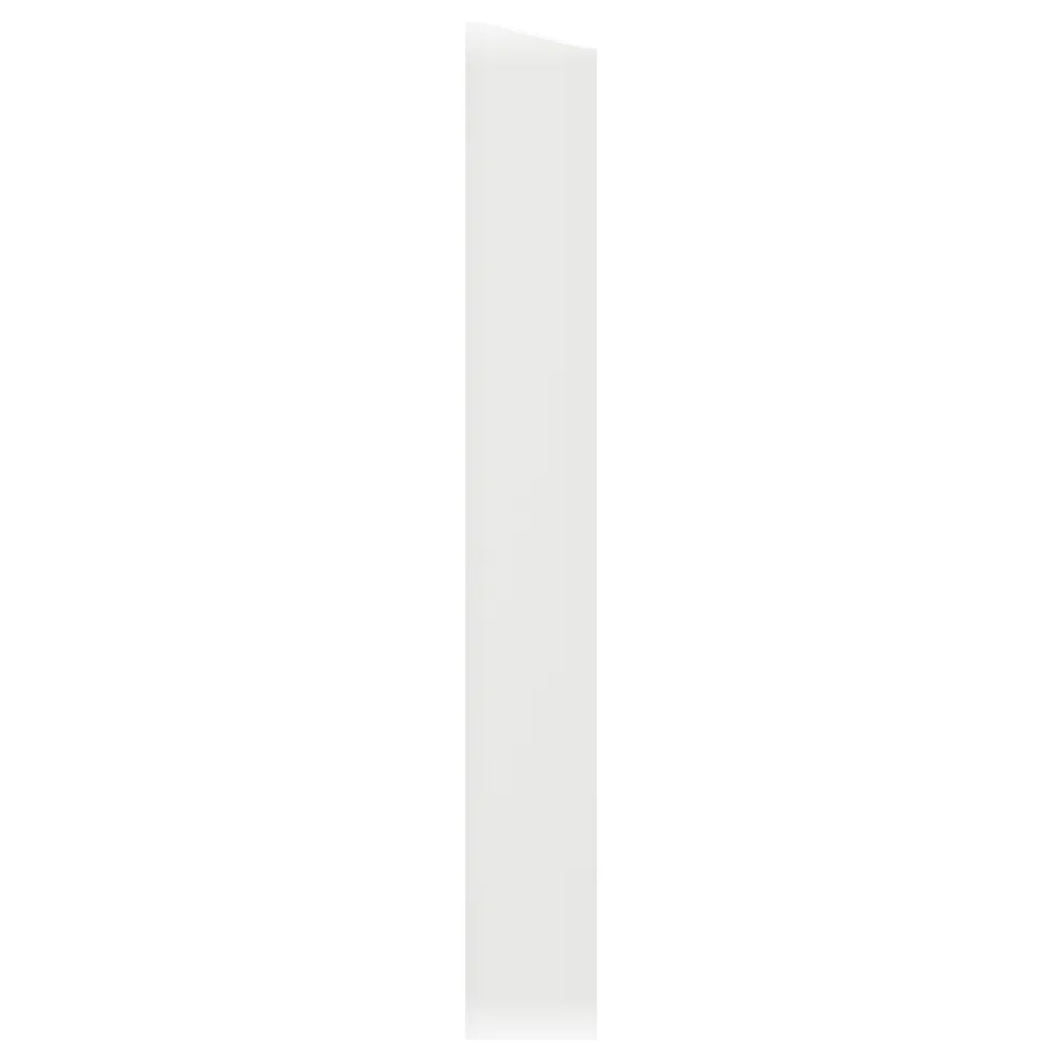 METOD cabinet trim, white plastic.