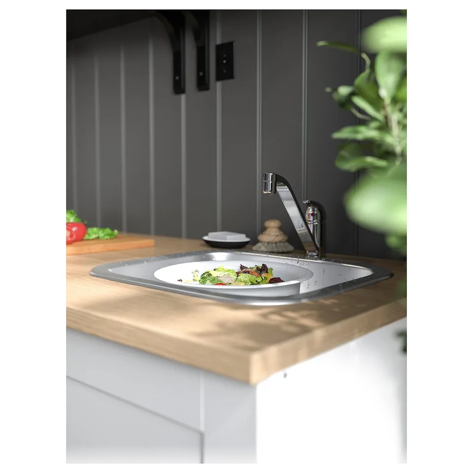 part: FYNDIG inset sink, 1 bowl