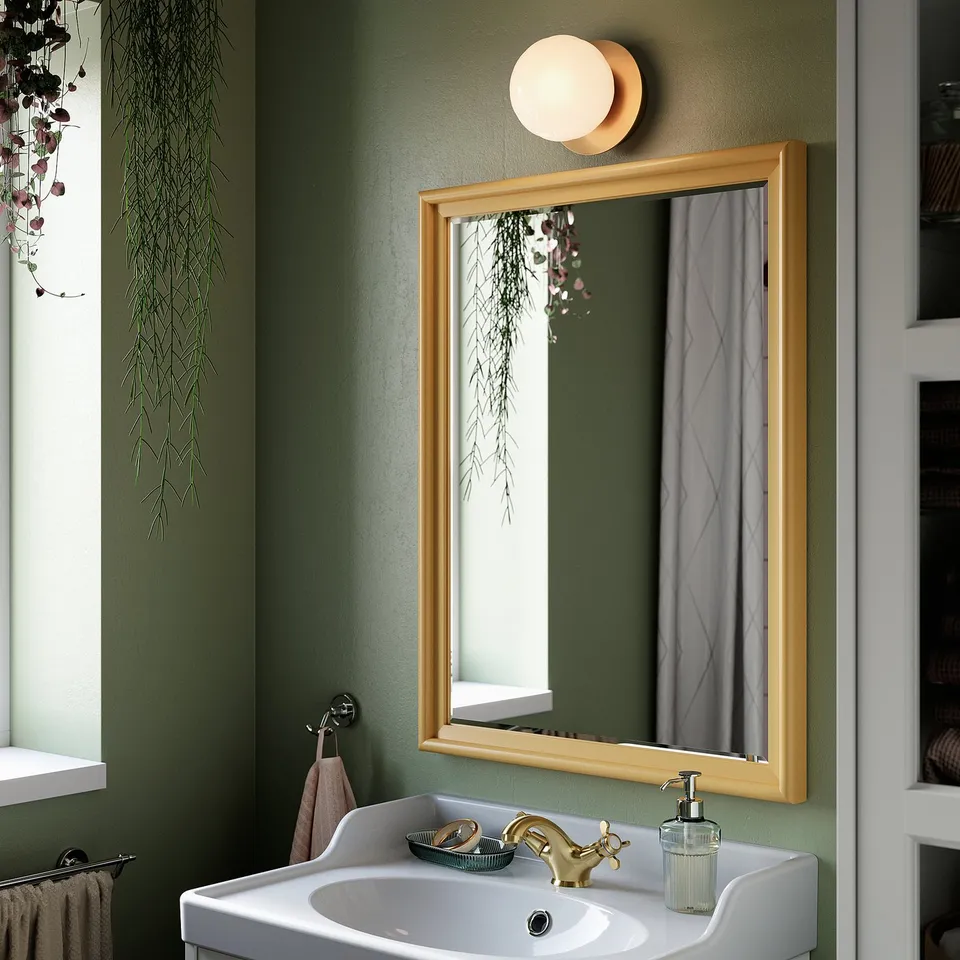 part: AKTERSPRING wall lamp, wired-in installation