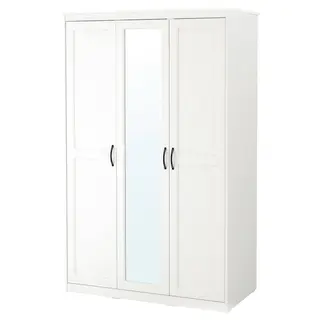 SONGESAND wardrobe, white, Width 120 x Depth 60 x Height 191 cm