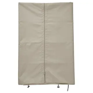 HIMMELSÖ curtain for gazebo, grey-beige
