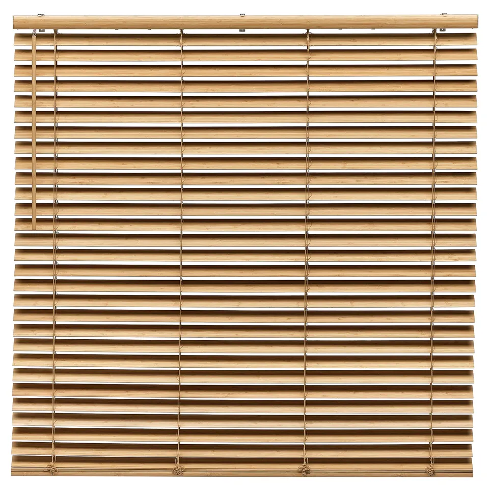 VECKLARFLY Venetian blind, bamboo, 120x155 cm
