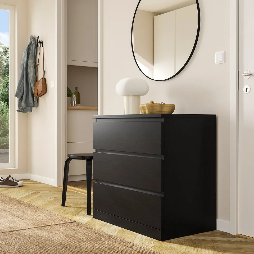 part: MALM chest of 3 drawers