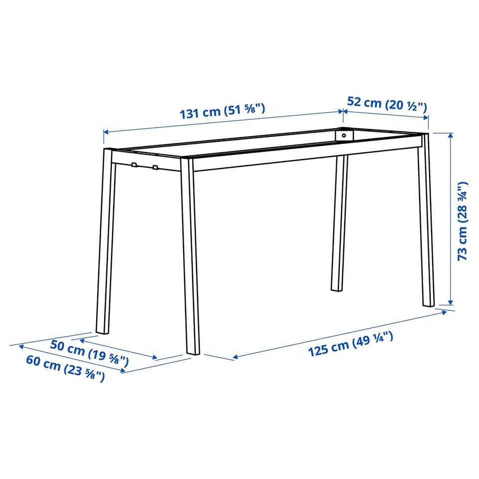 part: MITTZON underframe for conference table