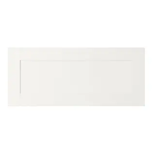 HANVIKEN drawer front, white, 60x26 cm