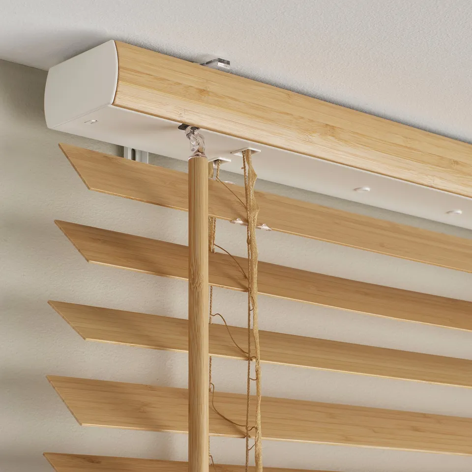 VECKLARFLY Venetian blind, bamboo, 80x155 cm