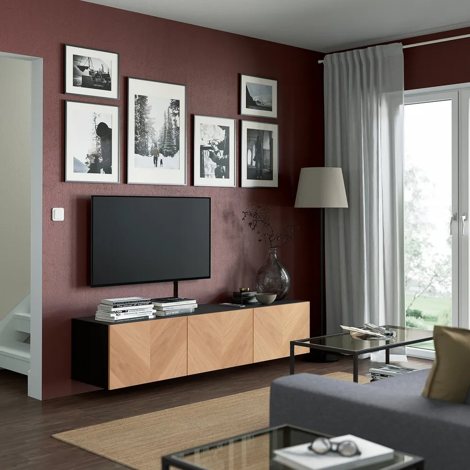 part: BESTÅ TV bench with doors