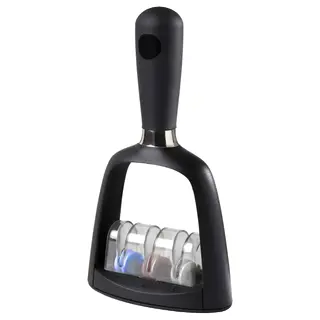 SKÄRANDE knife sharpener, black, Length 21 cm