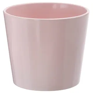 SOJABÖNA plant pot, light pink, Height 13 cm