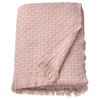 HORNMAL throw, light pink, 130x170 cm