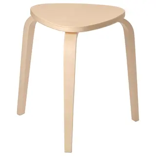 KYRRE stool, birch, Width 42 x Depth 48 x Height 45 cm