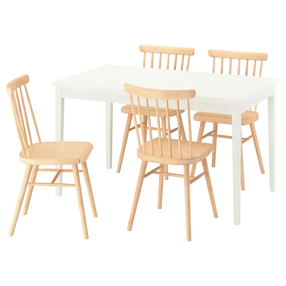 part: NÄSINGE / HÖGVED table and 4 chairs