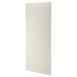 MITTZON acoustic screen f frame w castors, Gunnared beige, 85x193x5 cm