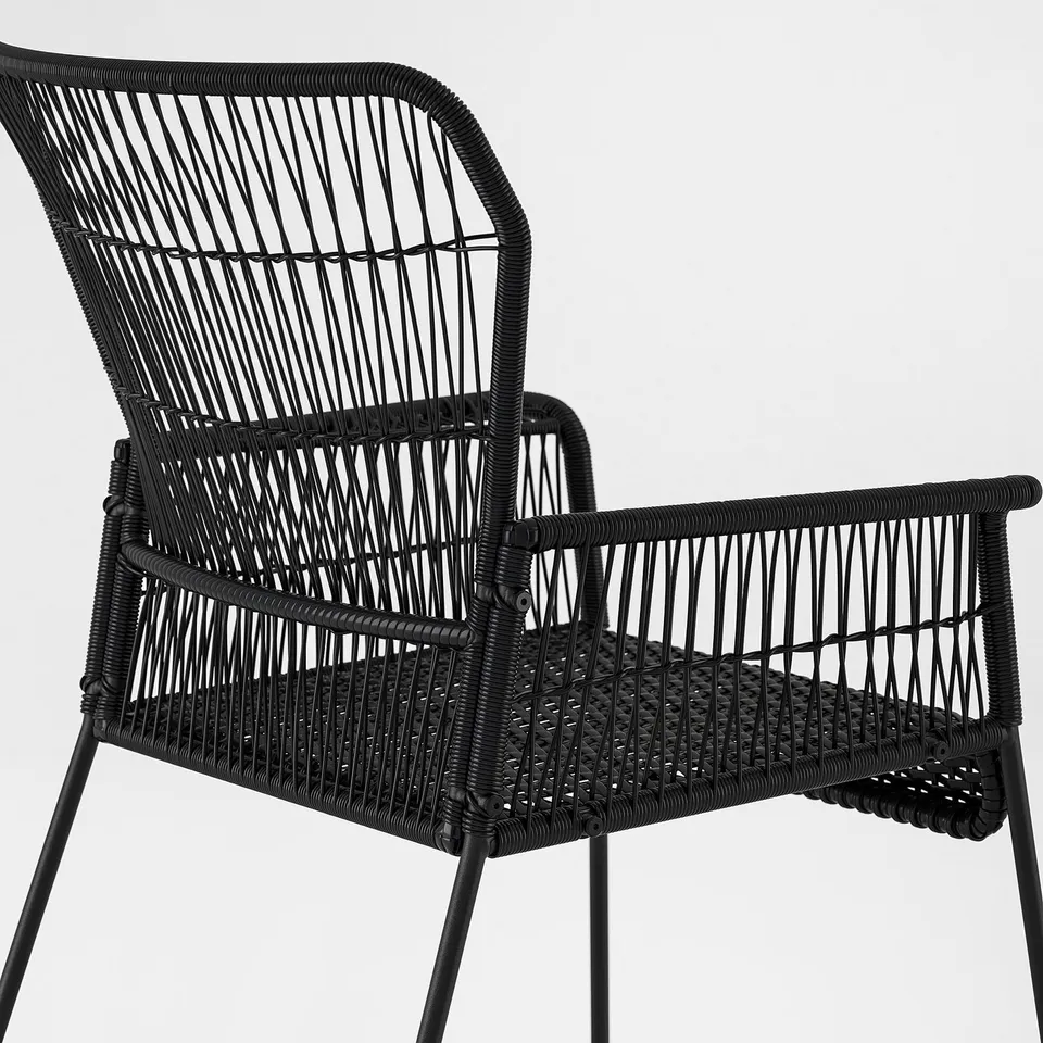 part: TALLSKÄR chair with armrests, outdoor