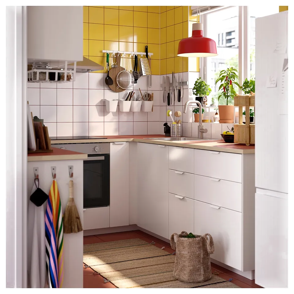 EKBACKEN Worktop, terracotta effect/laminate, 186x2.8 cm
