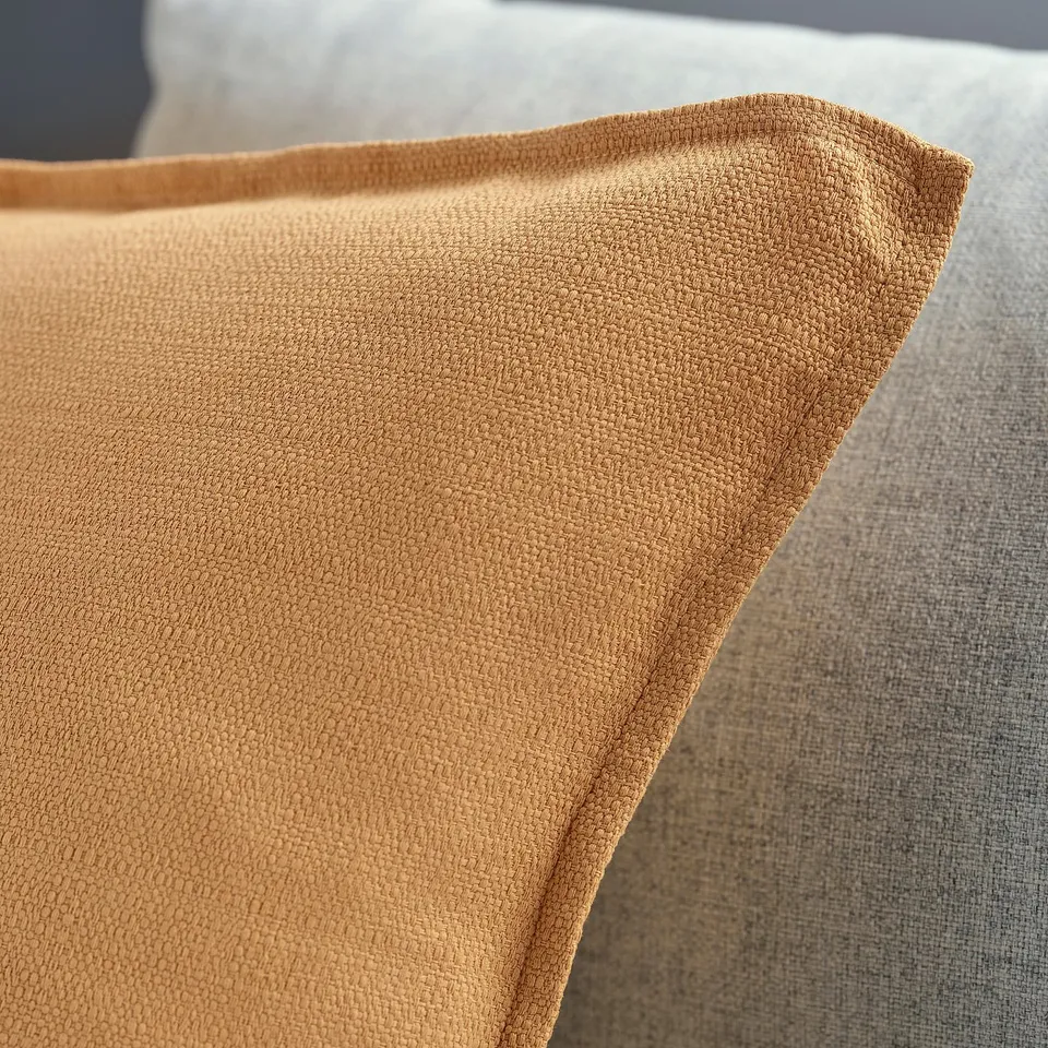 LAGERPOPPEL cushion, yellow-beige