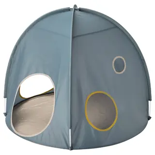 DVÄRGMÅS children's tent, blue, Height 80 cm