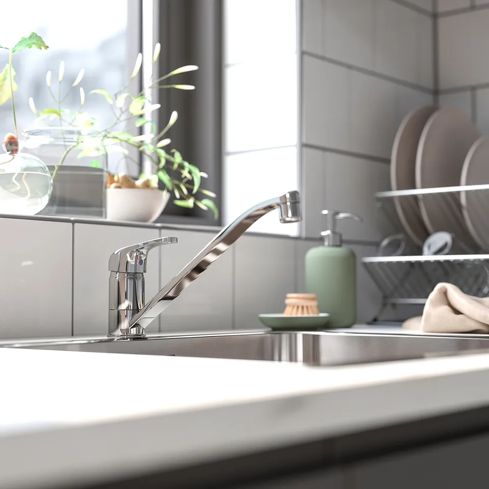 part: LAGAN single-lever kitchen mixer tap