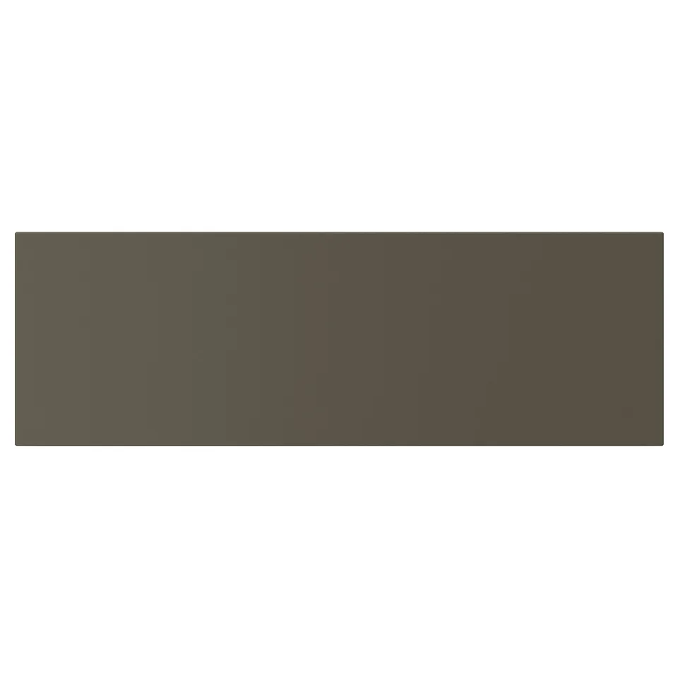 HAVSTORP tabletop in brown/beige with smooth surface.